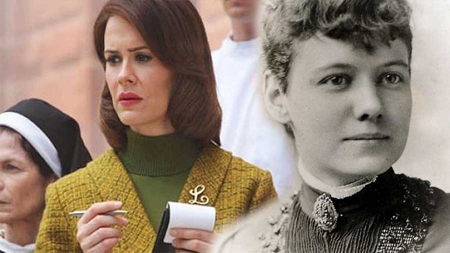 Personnage lesbien Lana Winters dans American Horror Story Asylum