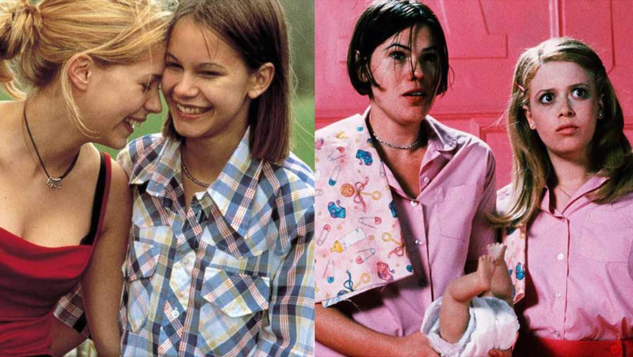 Natasha Lyonne et Clea DuVall dans But I’m a Cheerleader film lesbien satirique de 1999