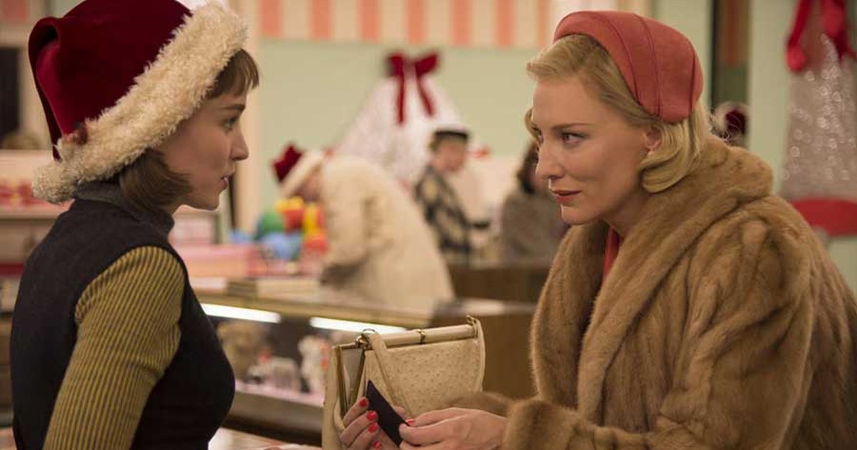 Carol, film lesbien de Todd Haynes (2015) avec Cate Blanchett et Rooney Mara, romance saphique des années 1950