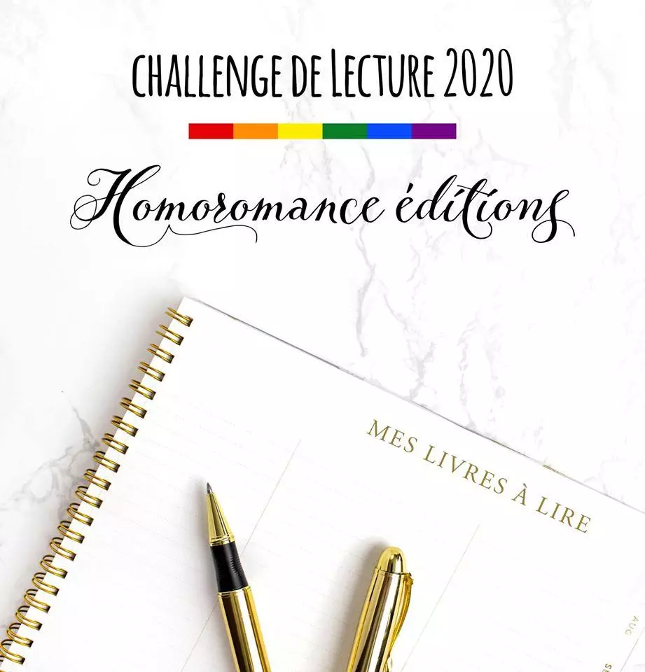 challenge-lecture-2020 Challenge de lecture d'homoromance 2020