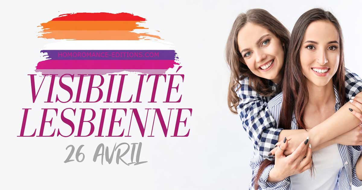 Couple de femmes lesbiennes pour la Journée de la Visibilité Lesbienne - 26 avril