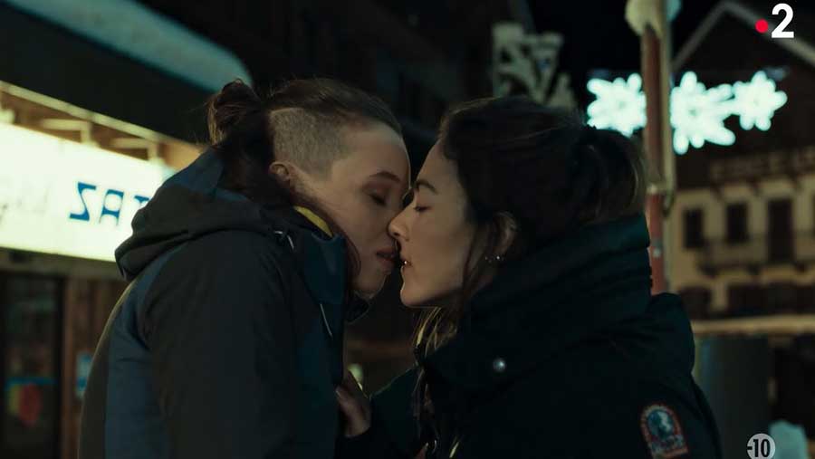 Piste Noire Serie 2023 Thriller Alpes Representation Lesbienne