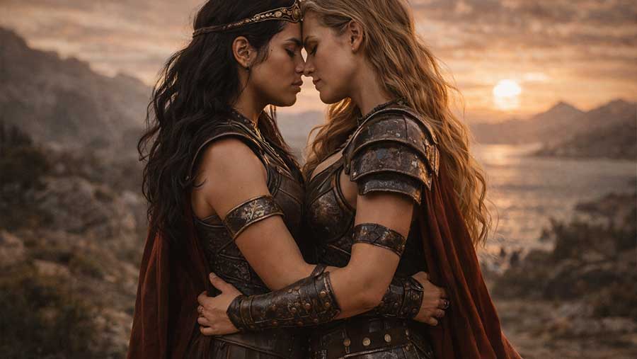 Deux Amazones, amour et puissance au cœur du mythe