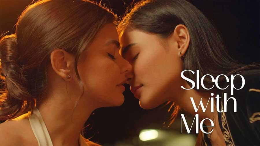 Sleep with Me (2022), romance lesbienne interabled se déroulant la nuit à Manille
