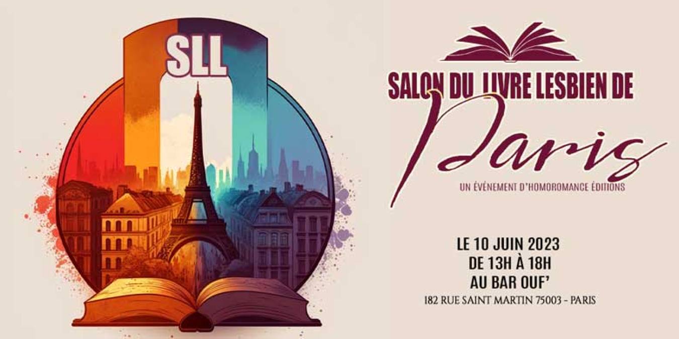 Salon du livre lesbien de Paris, le 10 juin 2023