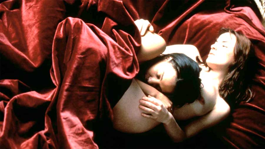 Pascale Bussières et Rachael Crawford dans When Night Is Falling film lesbien de 1995