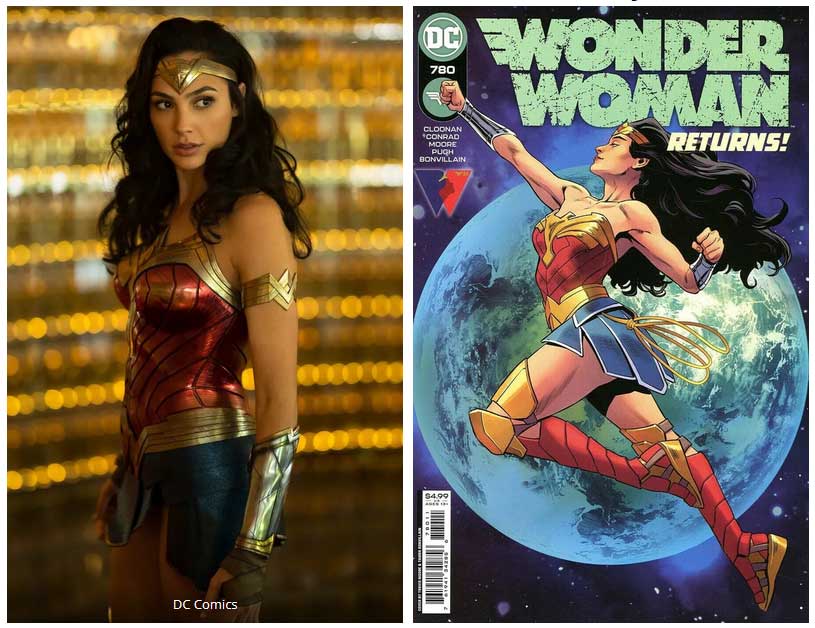 Wonder Woman Diana Prince héroïne bisexuelle emblématique des comics DC