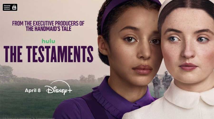 Affiche officielle de la saison "Les Testaments", Spin-off Servante écarlate