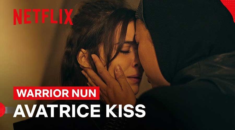 Ava et Beatrice dans Warrior Nun, série Netflix queer