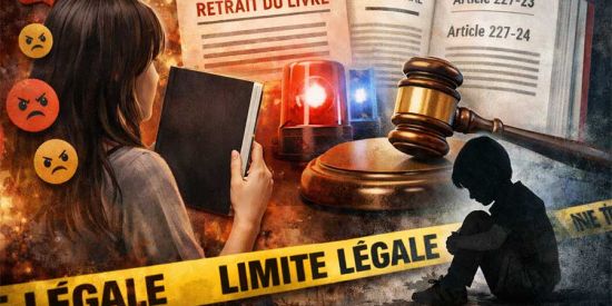 Dark romance et mineurs - polémique Corps à coeur et limites juridiques