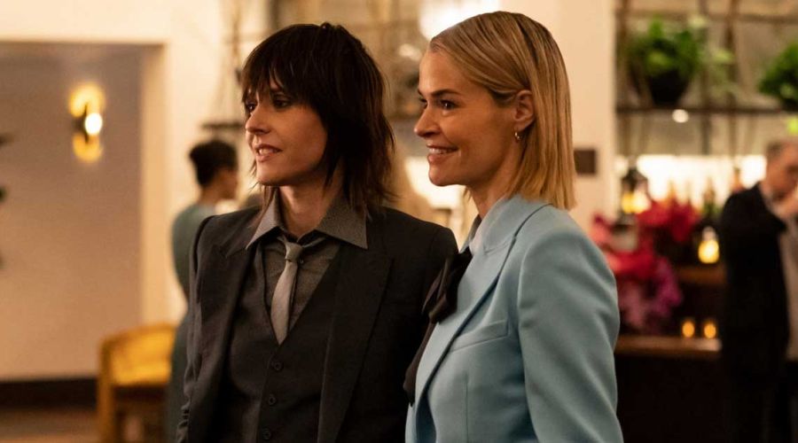 Kate Moennig et Leisha Hailey dans The L Word - série So Gay For You adaptation