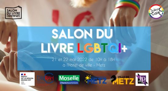 alon du livre LGBTQ+ de Metz, édition 2022