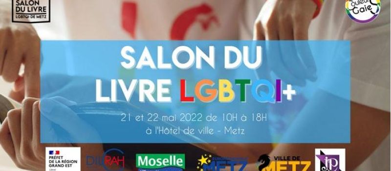 alon du livre LGBTQ+ de Metz, édition 2022