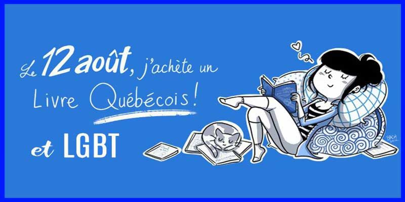 Le 12 août, &quot;Je lis bleu&quot;, québécois (et LGBT), édition 2022