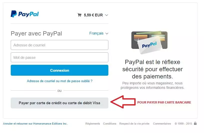 paypal1 Foire aux questions des lecteurs - Homoromance Editions