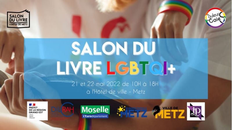 alon du livre LGBTQ+ de Metz, édition 2022